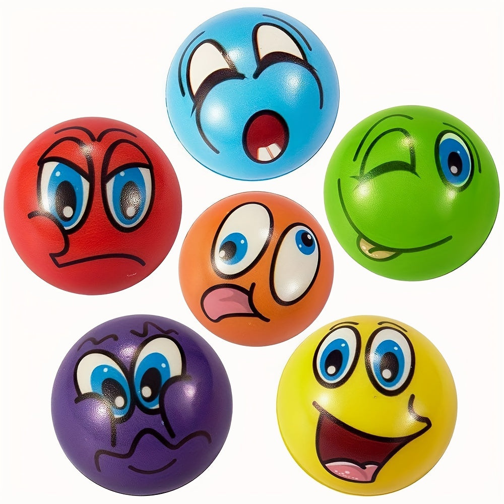 PU Solid Relax Ball 24pcs (Random Color Pattern)