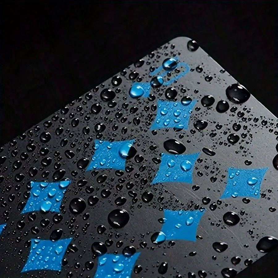 Durable Waterproof PVC Illusionist Playing Cards - High-Index Plastic, Perfect for Game Nights & Family Fun