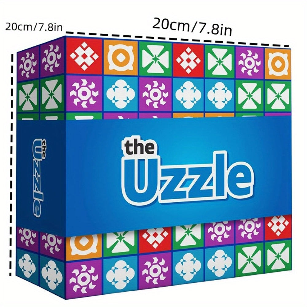 Colorful Family Fun Game Blue Colorful Family Fun Board Game - Durable Paper Material, Engaging Dinner & Bonding Activity, Perfect for Easter, Women's Day, Valentine's Day, Thanksgiving