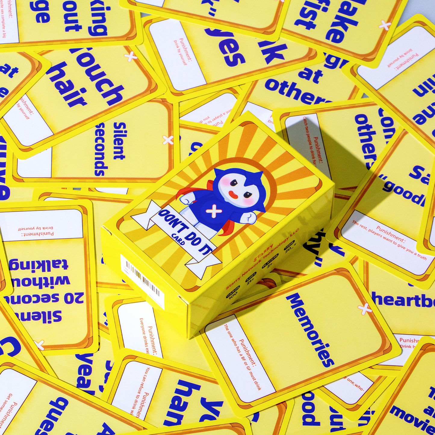 DONT DO IT, 100pcs, Don't Do Challenges in Cards, Funny & Hilarious & Unexpected, Suitable for Parties, Multiplayer Games