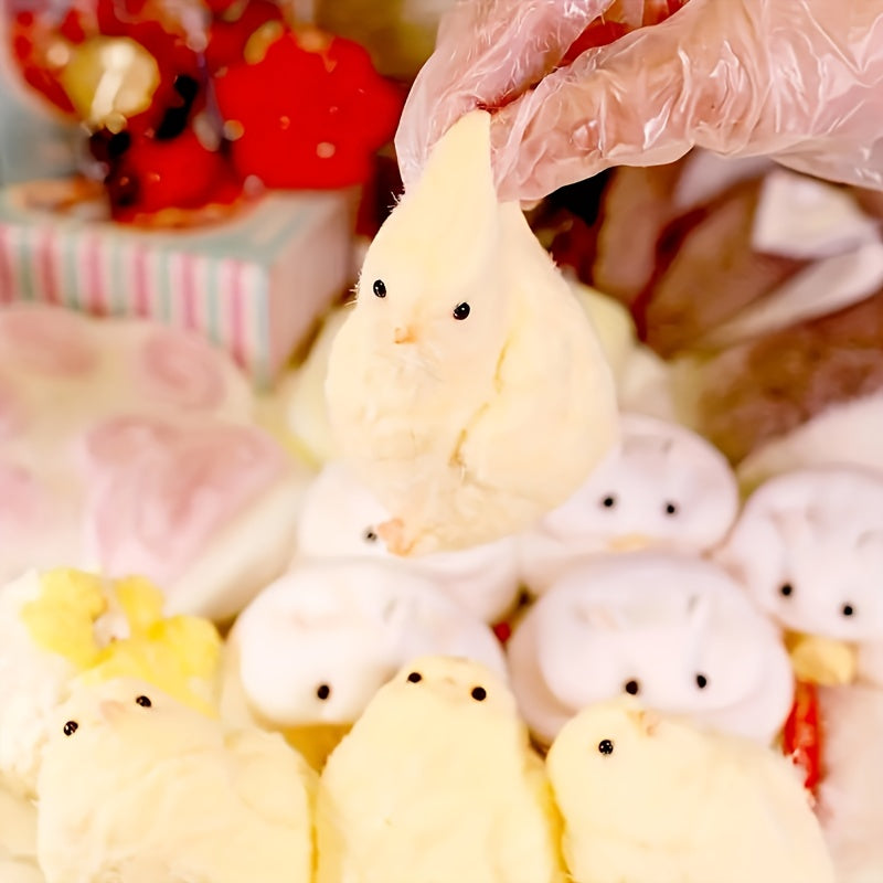 Squeeze Toy with This Cute Plush Chick Toy, Perfect for Halloween And Christmas Gatherings.