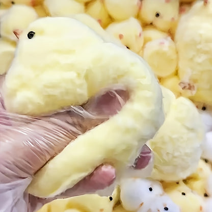 Squeeze Toy with This Cute Plush Chick Toy, Perfect for Halloween And Christmas Gatherings.
