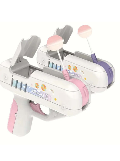 Candy Gun, Electronic Music Creative Toy, Creative Gift For Boyfriend/Girlfriend, Easter Gift Candy Not Included Pink
