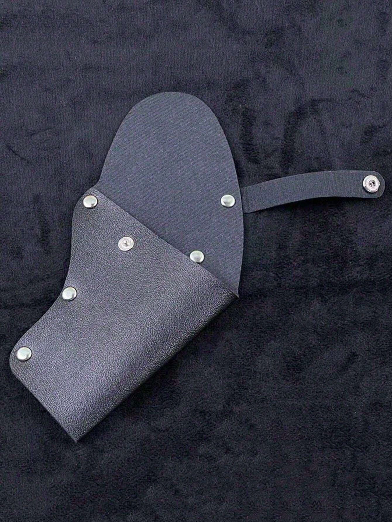 1pc Universal Side-Opening Metal Revolver Holster For Toy Guns, Alloy Gun Holster, Rhinoceros Bison Side-Open Convenient Portable Protective Case, Hunting Gear, Home Essential Multicolor
