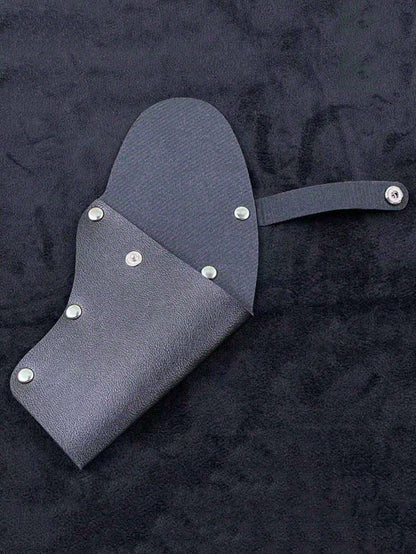 1pc Universal Side-Opening Metal Revolver Holster For Toy Guns, Alloy Gun Holster, Rhinoceros Bison Side-Open Convenient Portable Protective Case, Hunting Gear, Home Essential Multicolor