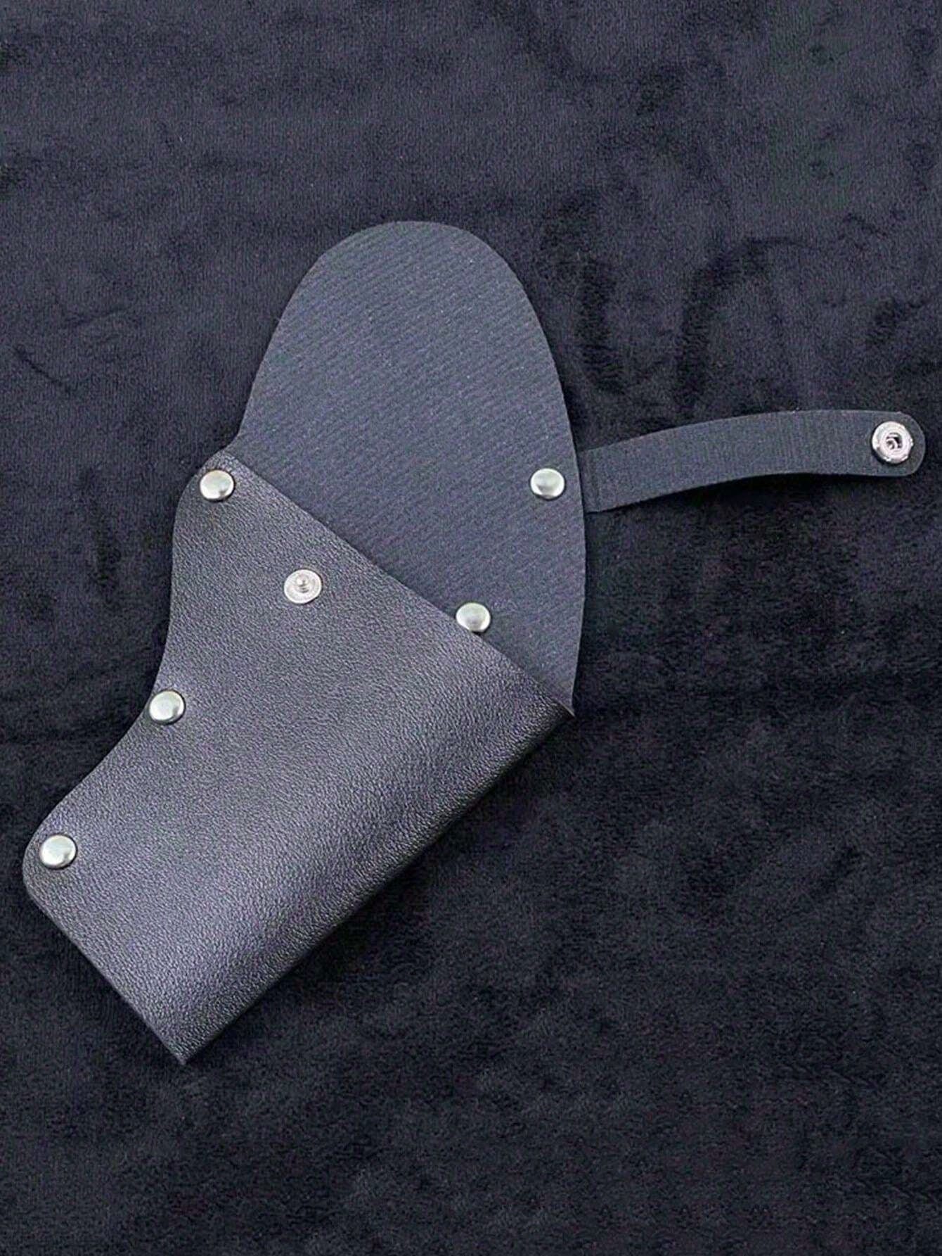1pc Universal Side-Opening Metal Revolver Holster For Toy Guns, Alloy Gun Holster, Rhinoceros Bison Side-Open Convenient Portable Protective Case, Hunting Gear, Home Essential Multicolor