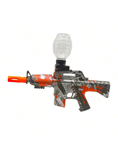 M416 Electric Blaster Gun Toys,  Automatic Outdoor Toys For Team Activities, Perfect Outdoor Toy Gift For Birthday Christmas Gift Burgundy