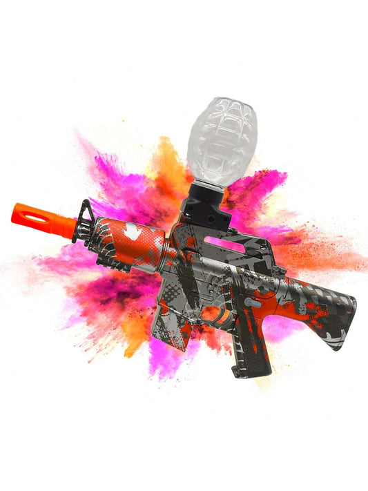 M416 Electric Blaster Gun Toys,  Automatic Outdoor Toys For Team Activities, Perfect Outdoor Toy Gift For Birthday Christmas Gift Burgundy