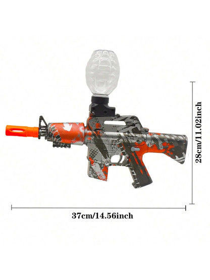 M416 Electric Blaster Gun Toys,  Automatic Outdoor Toys For Team Activities, Perfect Outdoor Toy Gift For Birthday Christmas Gift Burgundy