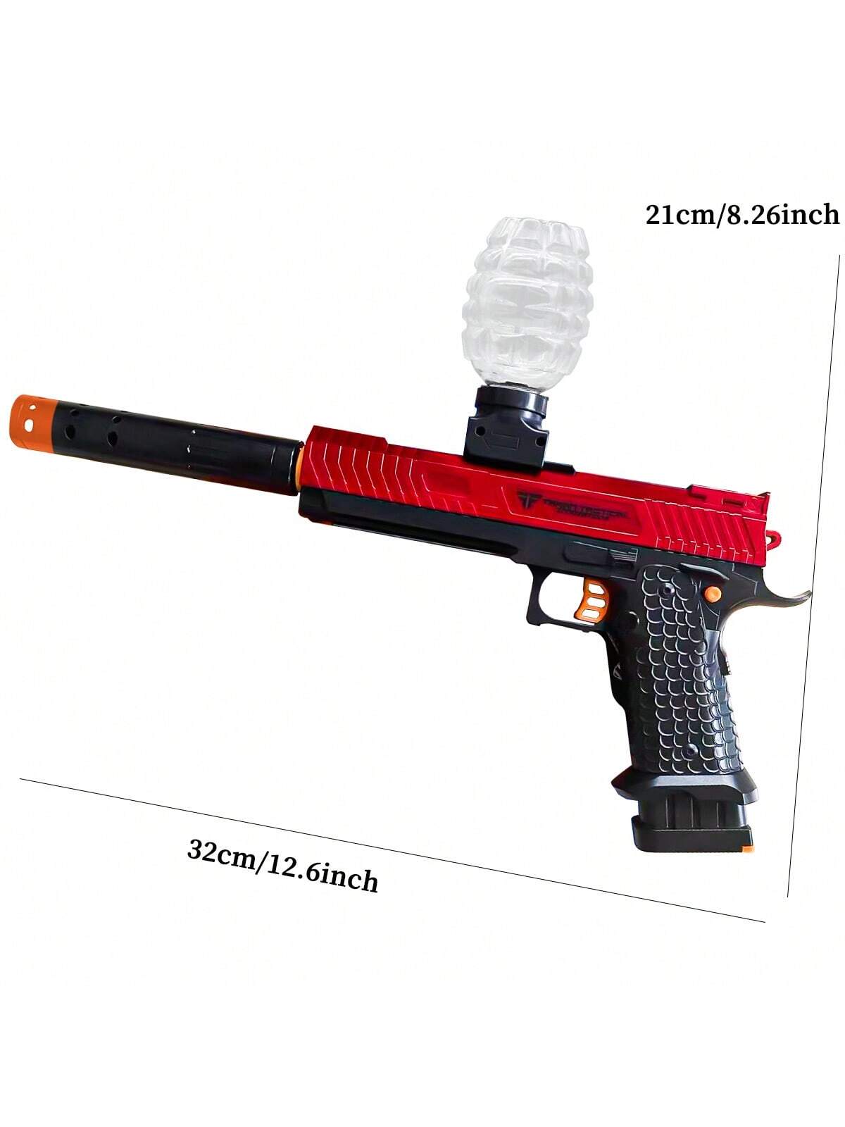 Electric Blaster Gun Toys,  Automatic Outdoor Toys For Team Activities, Perfect Outdoor Toy Gift For Birthday Christmas Gift Redwood