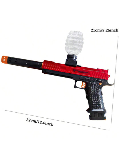 Electric Blaster Gun Toys,  Automatic Outdoor Toys For Team Activities, Perfect Outdoor Toy Gift For Birthday Christmas Gift Redwood