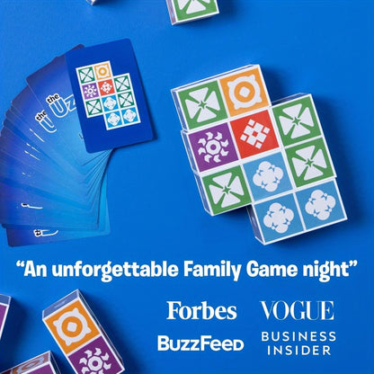 Colorful Family Fun Game Blue Colorful Family Fun Board Game - Durable Paper Material, Engaging Dinner & Bonding Activity, Perfect for Easter, Women's Day, Valentine's Day, Thanksgiving