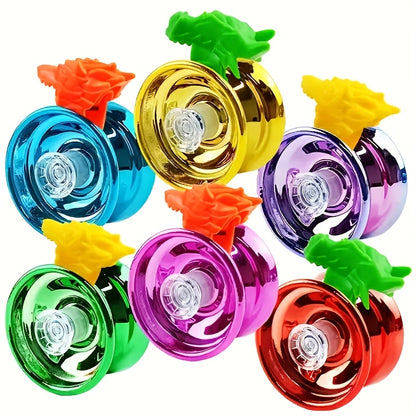 Professional Beginner'S Yo-Yo - Durable Metal, Available in Multiple Colors, Includes Accessories - Perfect Gift for Christmas, Halloween, Thanksgiving, Suitable for Teens and Adults