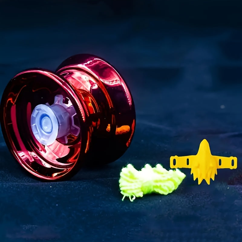 MAGICYOYO High-Speed Metal K9 Professional Yoyo - CNC Top & Finger Guard for Competitive Play - Mixed Colors, Cover