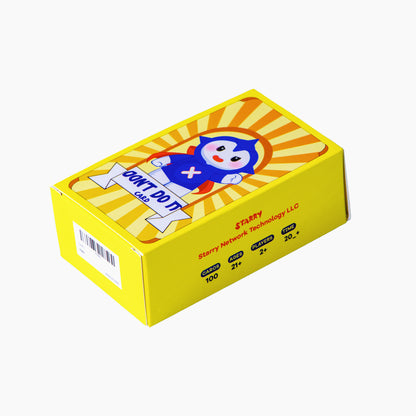 DONT DO IT, 100pcs, Don't Do Challenges in Cards, Funny & Hilarious & Unexpected, Suitable for Parties, Multiplayer Games