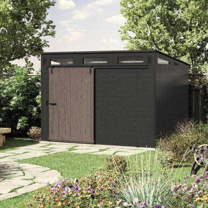 🔥Summer Sale 🔥Suncast Modernist 10 ft x 7 ft. Sliding Door Storage Shed