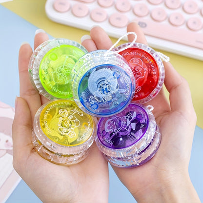 LED luminous yo yo Youngsters's toy, the perfect gift for Youngsters, Halloween, Easter, Thanksgiving, Christmas, birthdays, New Year and other holiday party gifts, with random colors