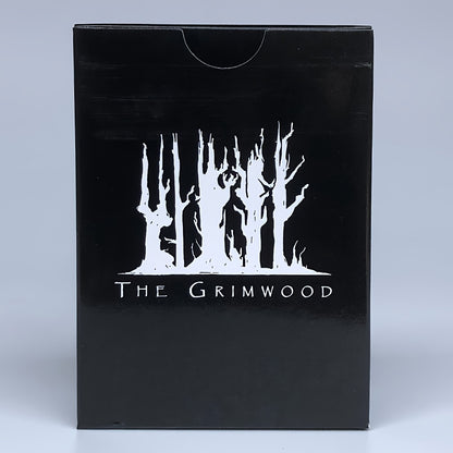 The Grimwood Outlet Version Slightly Strategic Highly Chaotic Slightly Dinged Card Game 64 Standard Poker Size Cards