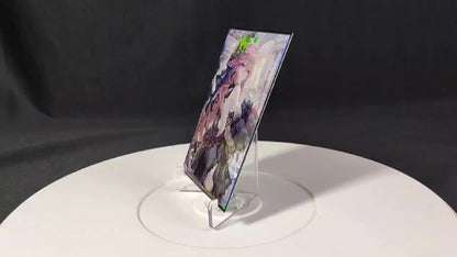 60pcs Holographic Anime Standard Card Sleeves for MTG, Board Game Trading Cards