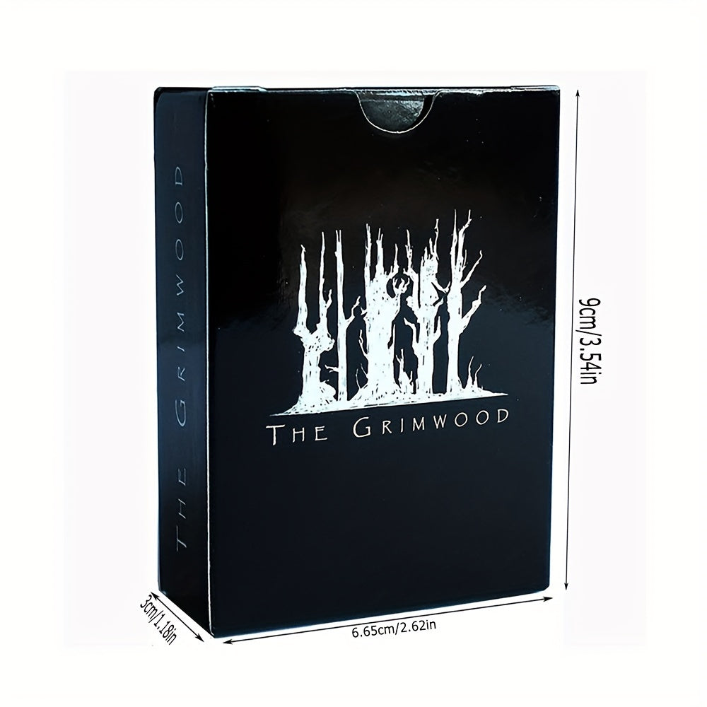 The Grimwood Outlet Version Slightly Strategic Highly Chaotic Slightly Dinged Card Game 64 Standard Poker Size Cards