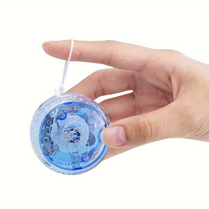 LED luminous yo yo Youngsters's toy, the perfect gift for Youngsters, Halloween, Easter, Thanksgiving, Christmas, birthdays, New Year and other holiday party gifts, with random colors