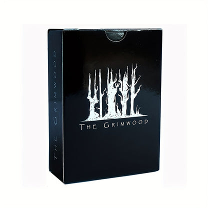 The Grimwood Outlet Version Slightly Strategic Highly Chaotic Slightly Dinged Card Game 64 Standard Poker Size Cards