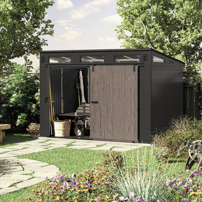 🔥Summer Sale 🔥Suncast Modernist 10 ft x 7 ft. Sliding Door Storage Shed