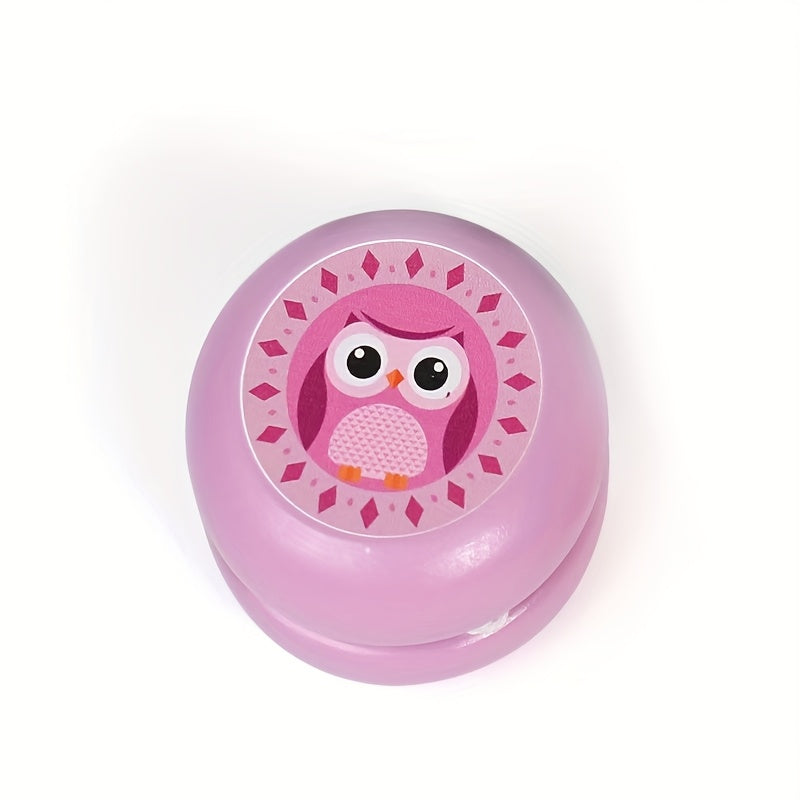 Cartoon animal wooden yo-yo, puzzle puzzle novelty toys, Easter, Thanksgiving holiday parties perfect gifts