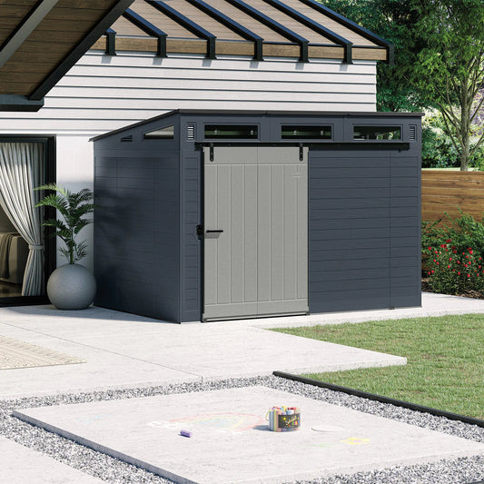 🔥Summer Sale 🔥Suncast Modernist 10 ft x 7 ft. Sliding Door Storage Shed