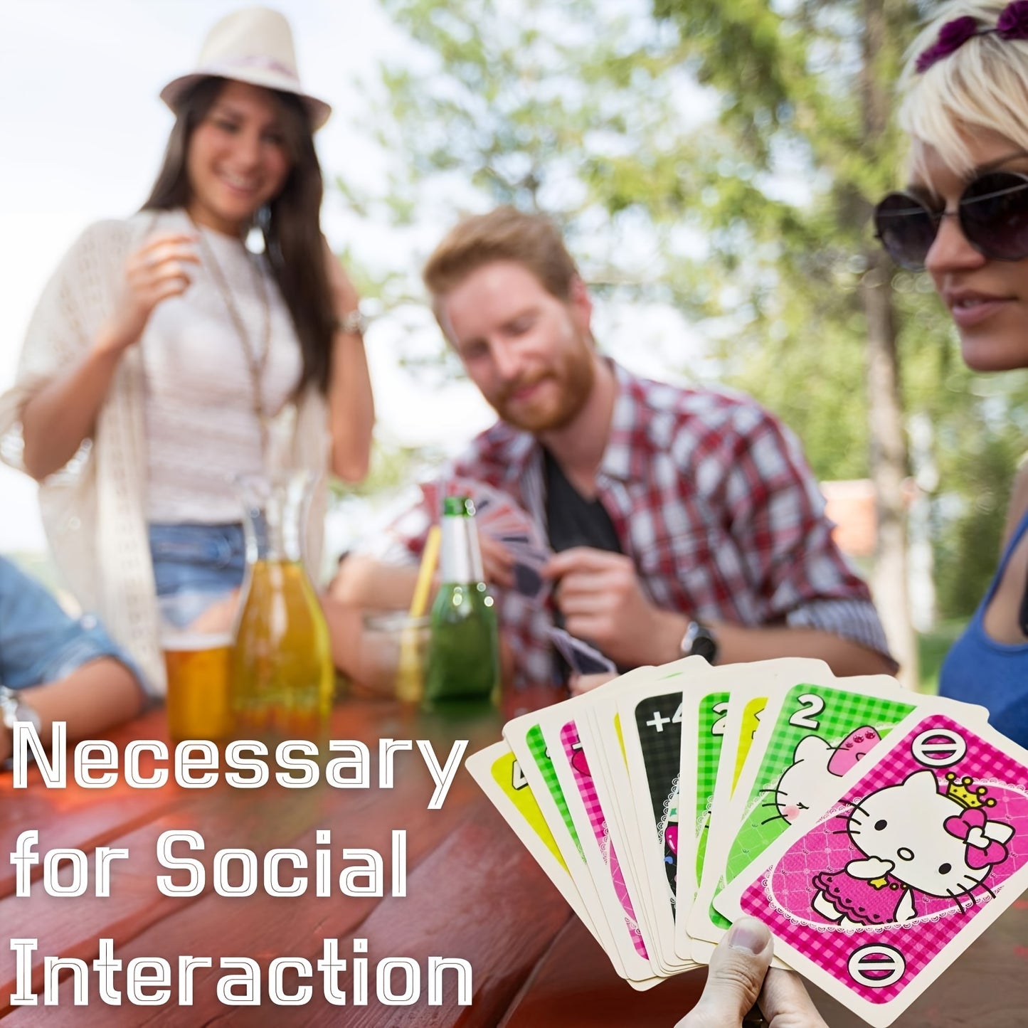 1pc\u002F2pcs Sanrio Elements Game Cards Fashionable and Exquisite Game Cards Suitable for Family Gatherings Outdoor Leisure Time Intellectual Game Exercise Memory Exercise Cards Collectible Cards Holiday Gifts
