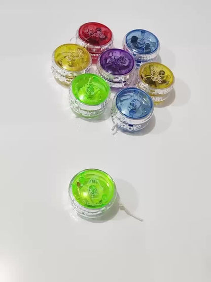 Luminous yo yo, cute bright colored yo yo - perfect for classroom prizes, holiday gifts such as Christmas, Halloween, or Thanksgiving